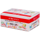 Agrafe de birou, colorate in PVC, 50 mm, DL Office, 100 buc
